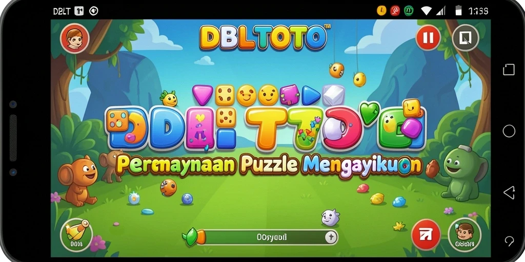Screenshot DBLTOTO menampilkan gameplay Puzzle yang menantang dan mengasyikkan.