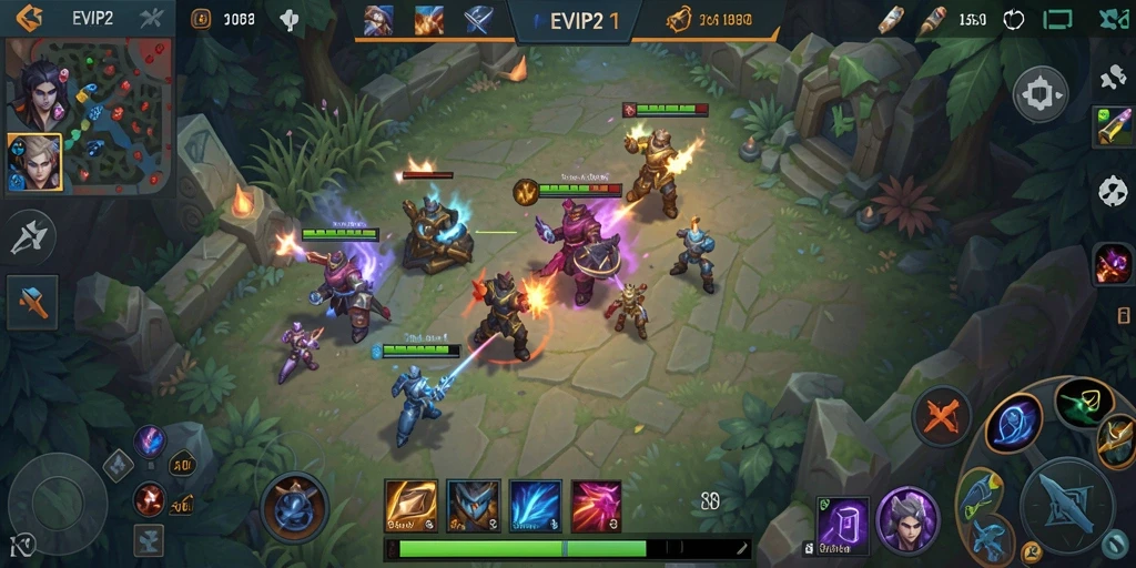 Gameplay mendebarkan di EVIP2 dengan pertarungan taktis dan karakter unik.