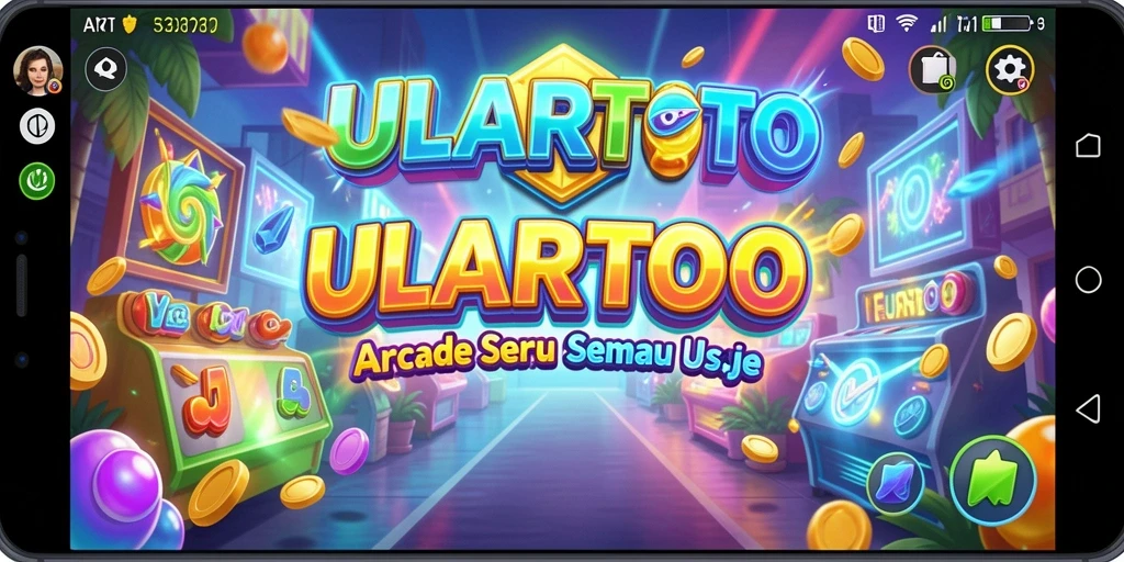 Tampilan gameplay ULARTOTO yang seru dan menantang.