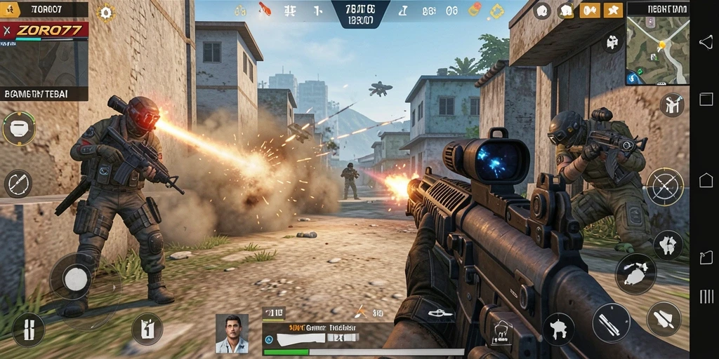 Gameplay seru dari ZORO77 dengan aksi yang mendebarkan.